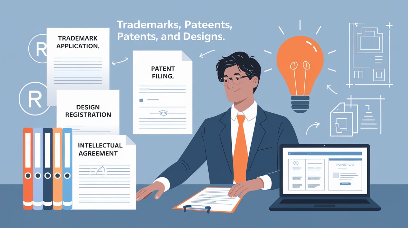Trademarks, Patents, and Designs